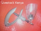 Automatic syringes for cows, chicken