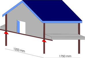 Poultry shelter for 50 layers